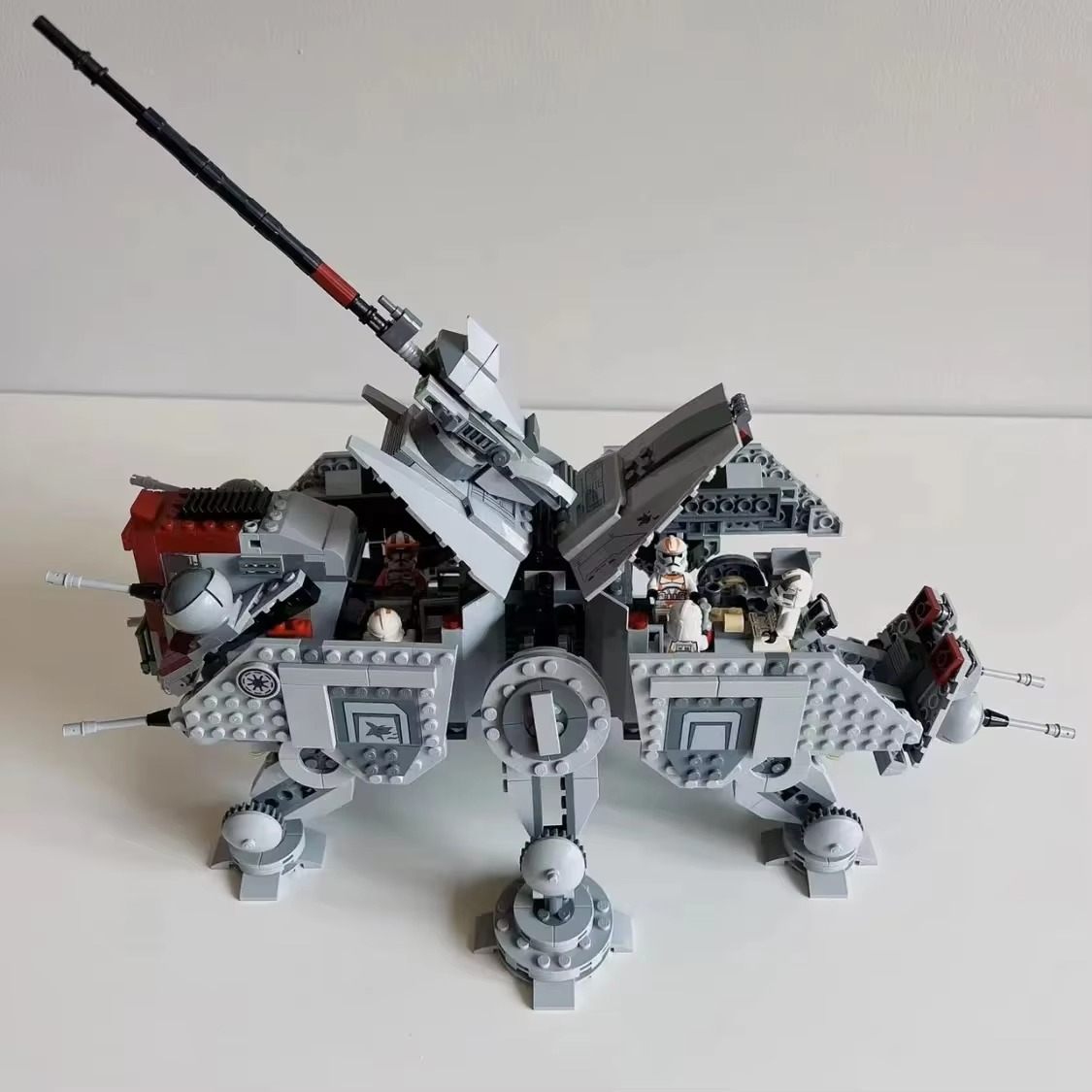 New Compatible With 75337 All Terrain Tactical Actuator At-te Model Building Kit Self-locking Bricks Birthday Christmas Gift