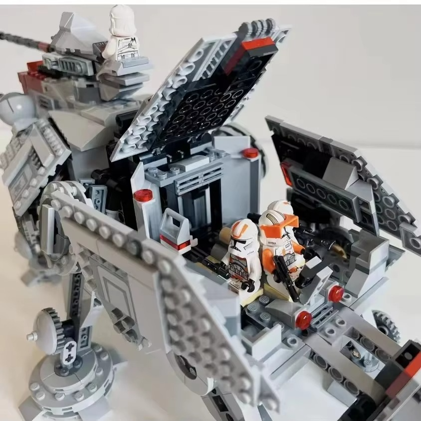 New Compatible With 75337 All Terrain Tactical Actuator At-te Model Building Kit Self-locking Bricks Birthday Christmas Gift