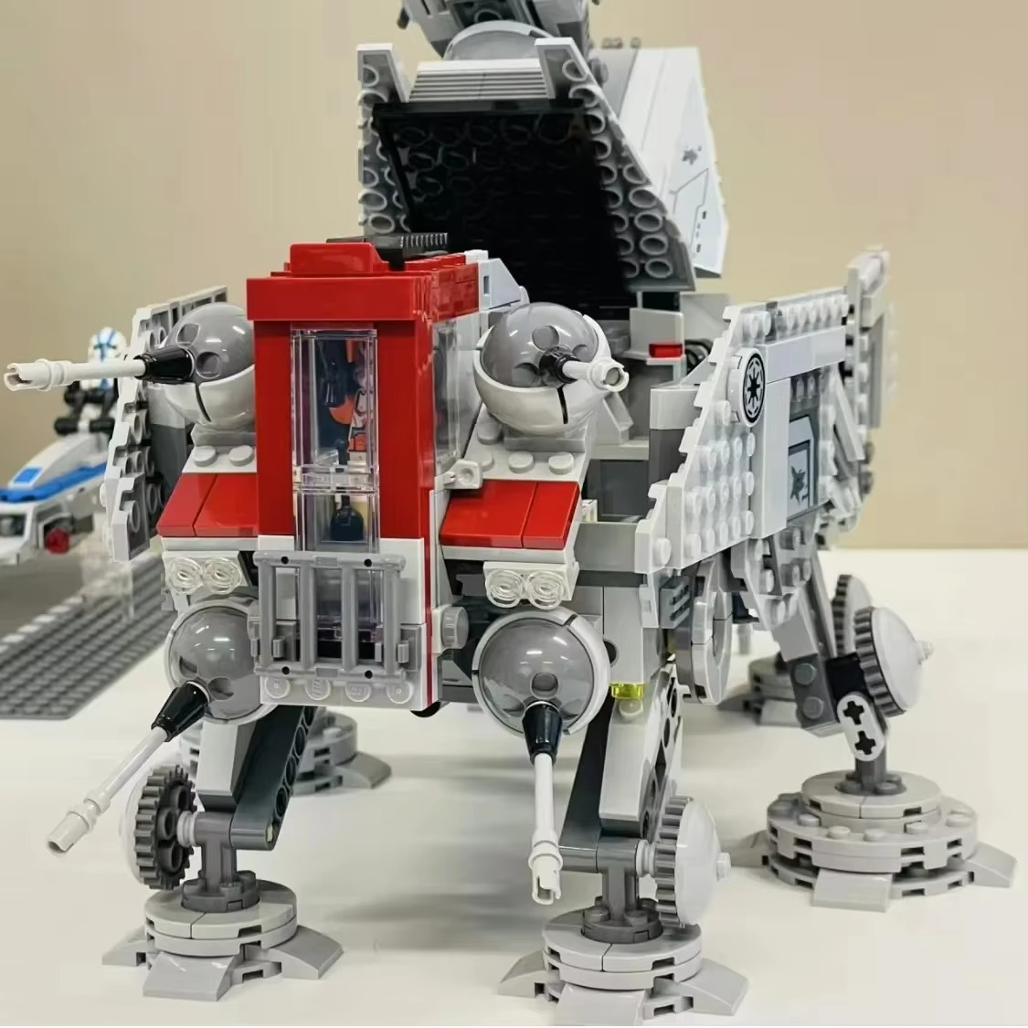 New Compatible With 75337 All Terrain Tactical Actuator At-te Model Building Kit Self-locking Bricks Birthday Christmas Gift