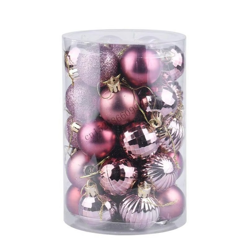 11UA 34 pcs Shatterproof Christmas Ornaments for Holidays Indoor Outdoor Party Decor