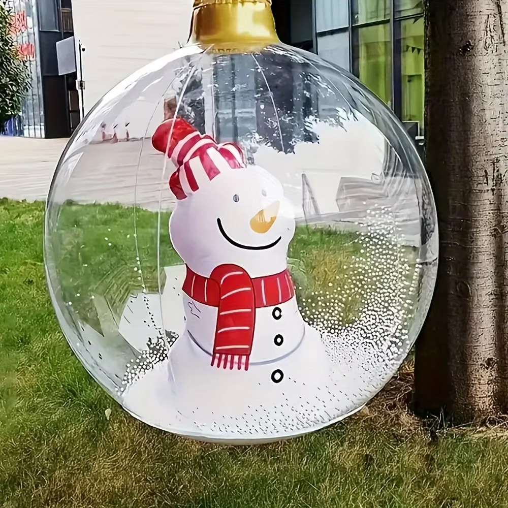 Inflatable Christmas Decoration Ball, PVC Christmas Inflatable Ball Popular Christmas Decoration Suitable for Indoor And Outdoor