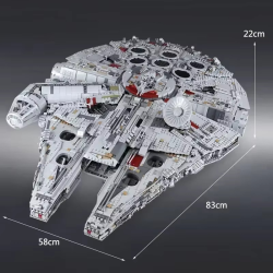 UCS The Large Millennium Ship Falcon Building Blocks Bricks MOC Toys Adults Kids Birthday Christmas Gifts