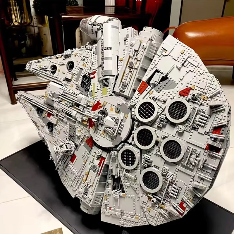 UCS The Large Millennium Ship Falcon Building Blocks Bricks MOC Toys Adults Kids Birthday Christmas Gifts