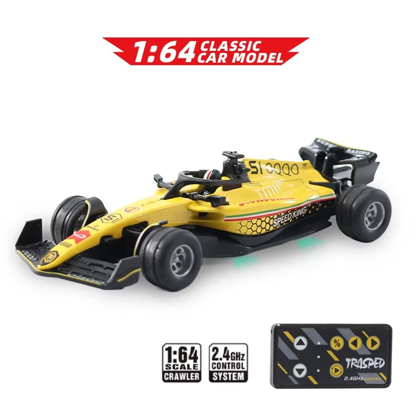 1:64 Mini Formula Racing Alloy RC Cary Model Car Die Cast Toy Car Boy Gift Party Toys Indoor And Outdoor Toy Christmas Toy