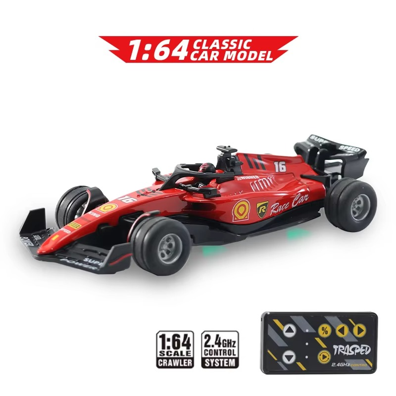 1:64 Mini Formula Racing Alloy RC Cary Model Car Die Cast Toy Car Boy Gift Party Toys Indoor And Outdoor Toy Christmas Toy