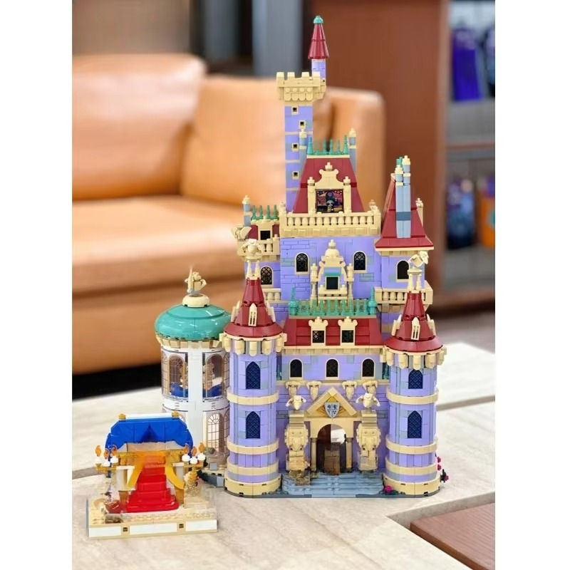 Princess Castle Romantic 43263 Modular Building Blocks Sets Compatible With Legoed Particles Suitable For Christmas Gifts