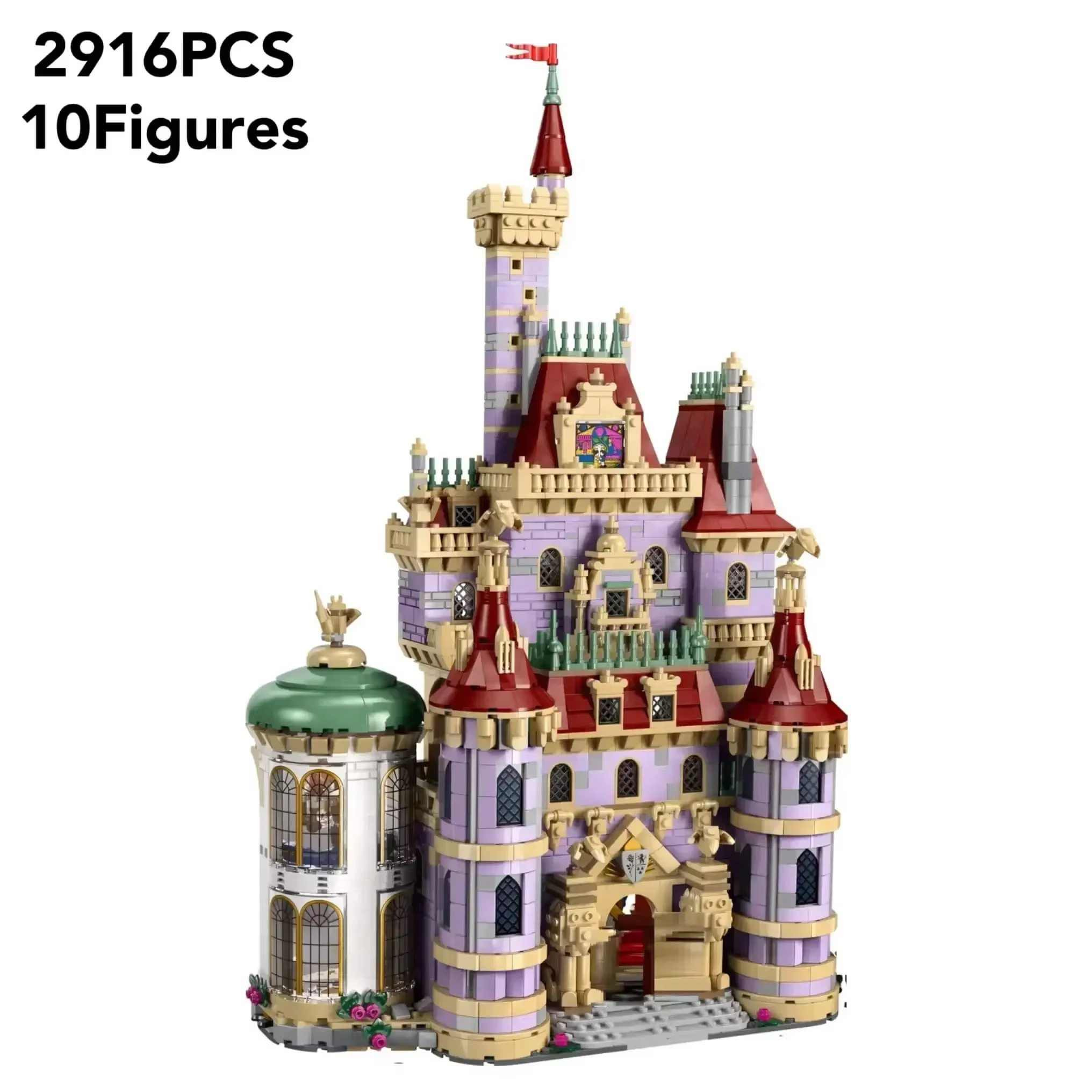 Princess Castle Romantic 43263 Modular Building Blocks Sets Compatible With Legoed Particles Suitable For Christmas Gifts