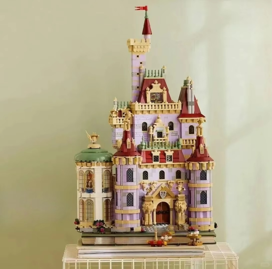 Princess Castle Romantic 43263 Modular Building Blocks Sets Compatible With Legoed Particles Suitable For Christmas Gifts