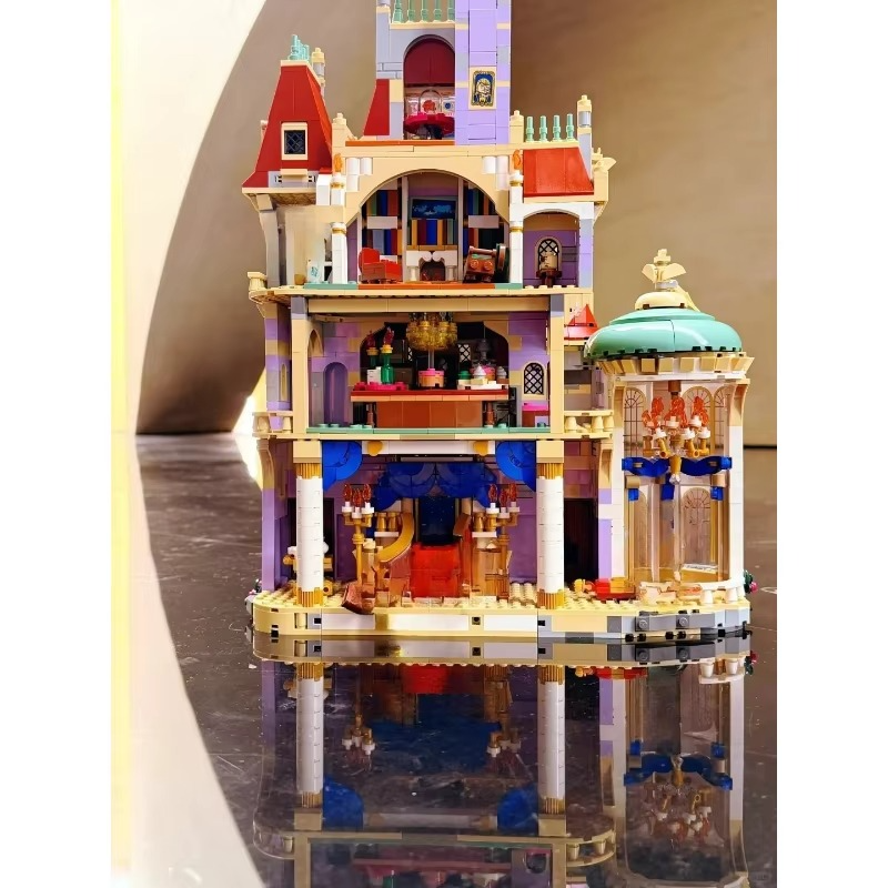 Princess Castle Romantic 43263 Modular Building Blocks Sets Compatible With Legoed Particles Suitable For Christmas Gifts