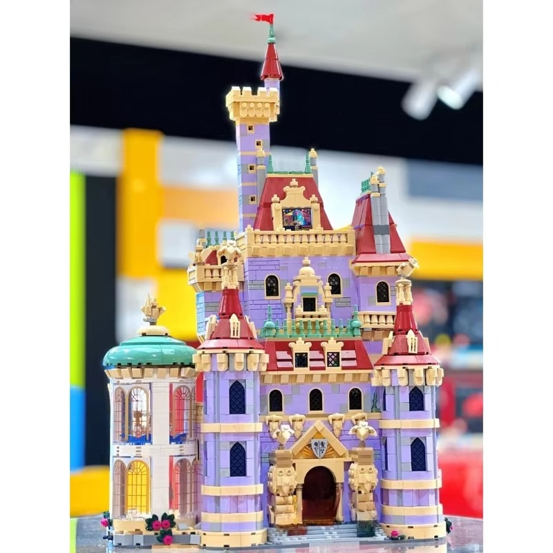 Princess Castle Romantic 43263 Modular Building Blocks Sets Compatible With Legoed Particles Suitable For Christmas Gifts