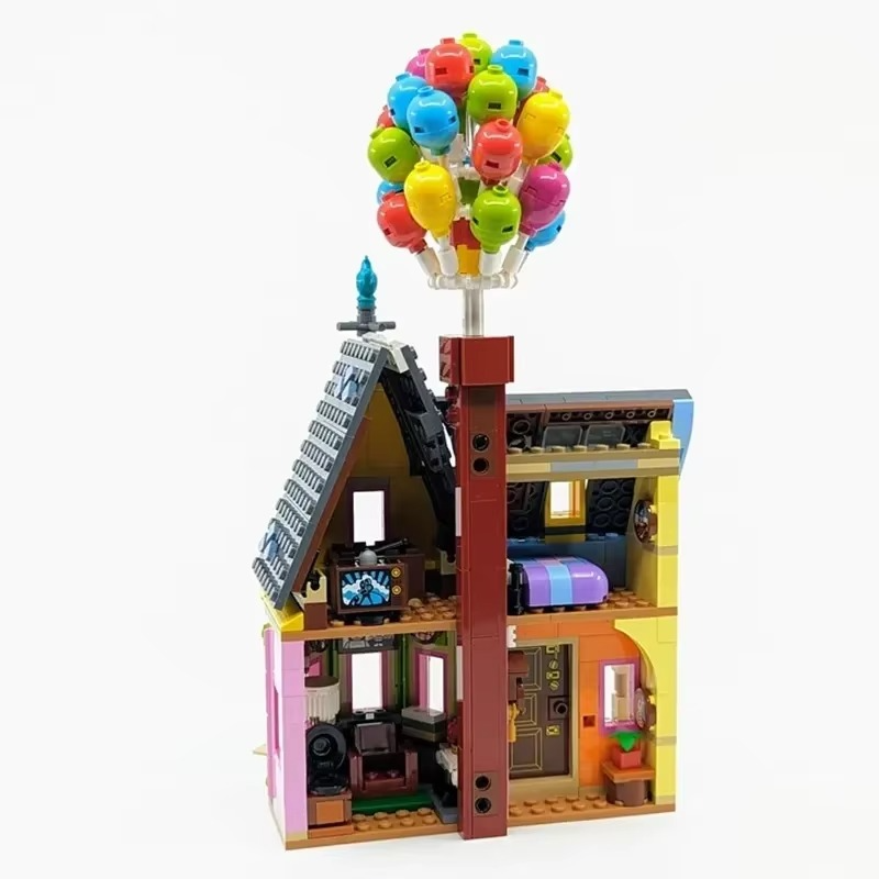 LEG0 Up House Building Blocks Movie Travels Of Flying House Construction Model Kit Toys For Boys Birthday Gifts Decoration
