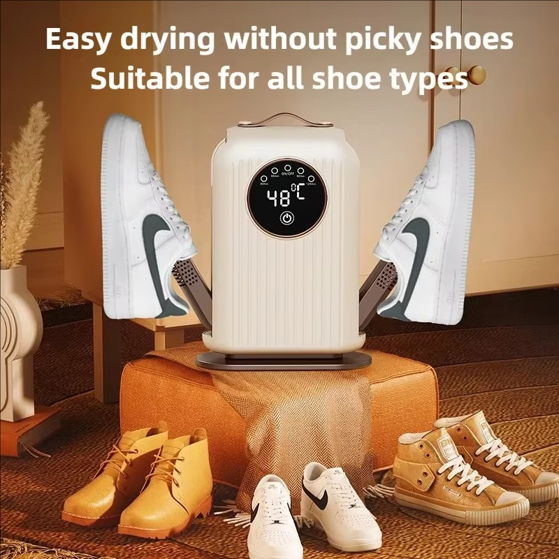 TINSOL 2025 New Electric Shoe Dryer Deodorization Sterilization Heater Smart Dehumidifier Heater Multifunctional Sock Dryer
