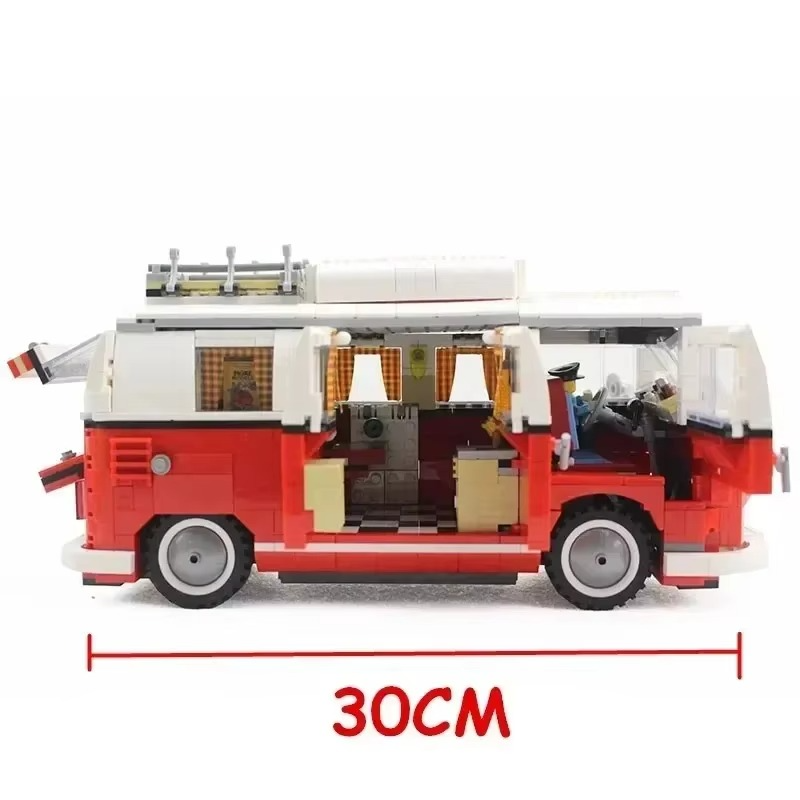 Car building blocks, bus model building blocks, birthday gifts for boys and girls, children's toys for cristmis gift
