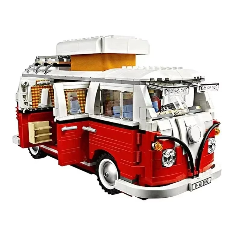 Car building blocks, bus model building blocks, birthday gifts for boys and girls, children's toys for cristmis gift