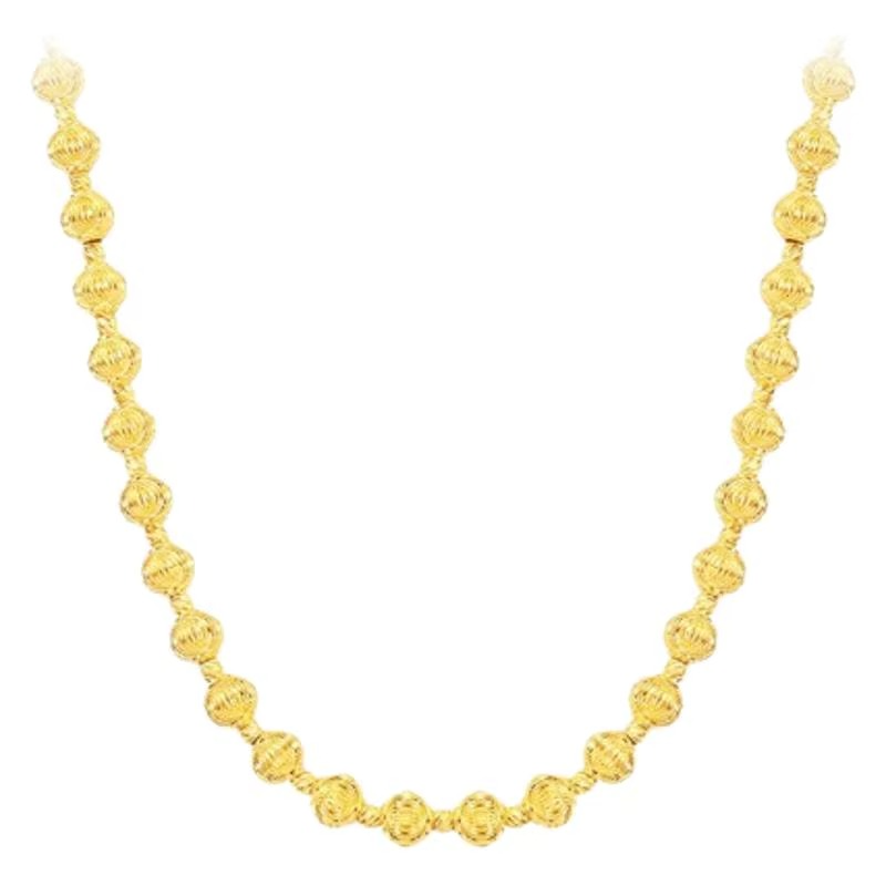 Cat's Eye Necklace for Women, 24K Gold, AU999 | Gold chain with glowing cat's eye stone, mysterious elegance for everyday wear.