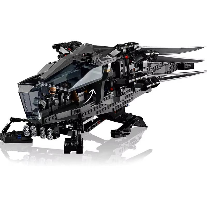 MOC 1369PCS Inventor Dune Atreides Royal Ornithopter Helicopter Building Blocks Construction Bricks Set Toy Children Party Gifs
