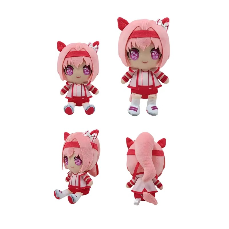 20CM Uma Musume Agnes Tachyon Plush Doll Cute Cotton Doll Anime Peripherals Toy Halloween Christmas Gift