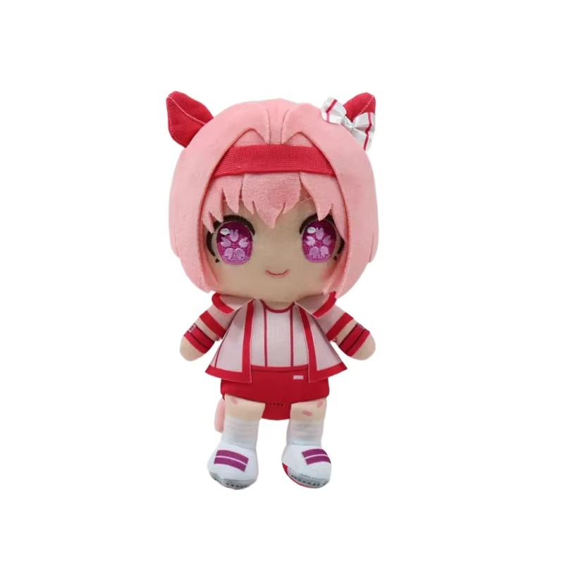 20CM Uma Musume Agnes Tachyon Plush Doll Cute Cotton Doll Anime Peripherals Toy Halloween Christmas Gift