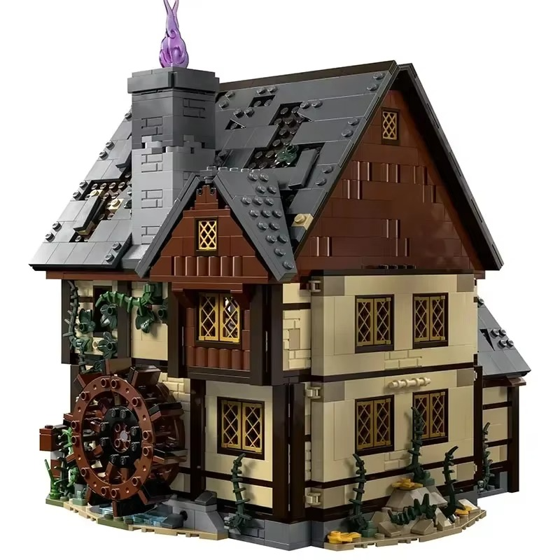 2316pcs Sister Hut Large Building Blocks Halloween House Toys Suitable for Children Adult Christmas Birthday Gifts