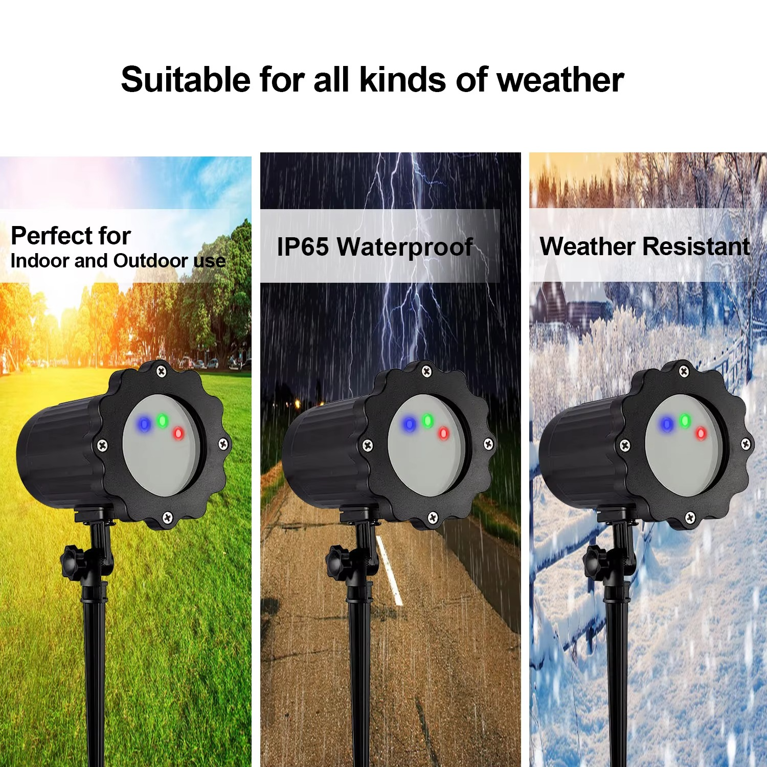 ALIEN Christmas Starry Laser Projector Lights Outdoor RGB Moving Star Shower Waterproof Garden Holiday Party Decor with Remote