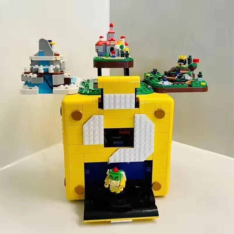 Hot 64 Question Mark Building Block Compatible 71395 Toys for Boys Girls Kit Model for Adults Bricks Christmas Gifts for Kids