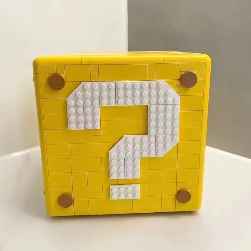 Hot 64 Question Mark Building Block Compatible 71395 Toys for Boys Girls Kit Model for Adults Bricks Christmas Gifts for Kids