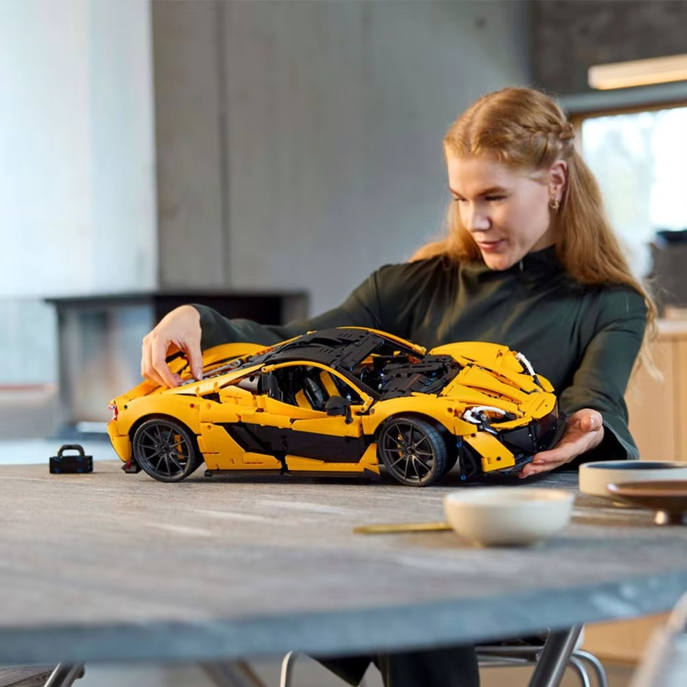 Racing Car Model Building Blocks Sets 1:8 Compatible With Legoed Particles,Suitable For Christmas Gifts 42172