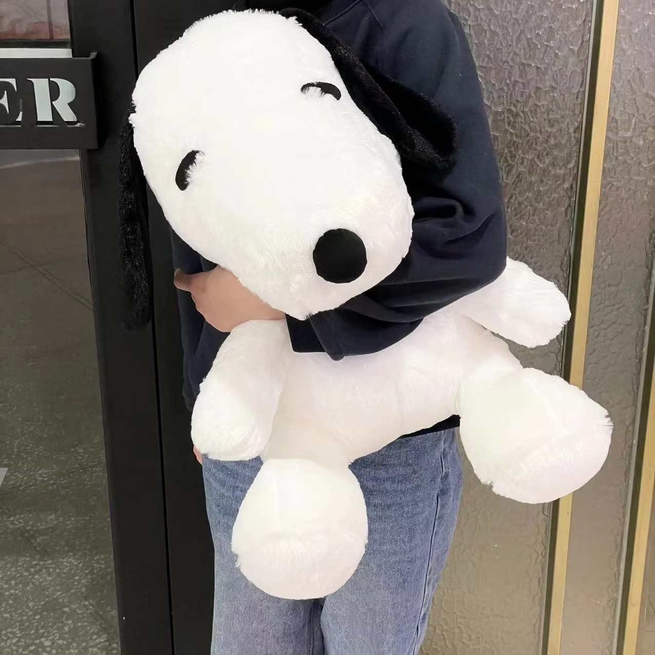 Adorable Soft Snoopy Plush Toy Cuddly Snoopy Stuffed Comfortable Hug Snoopy Plushies Cuddly Pillow Snoopy Plushie Xmas Gift Girl