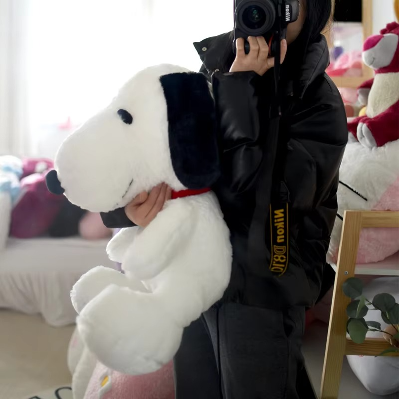 Adorable Soft Snoopy Plush Toy Cuddly Snoopy Stuffed Comfortable Hug Snoopy Plushies Cuddly Pillow Snoopy Plushie Xmas Gift Girl