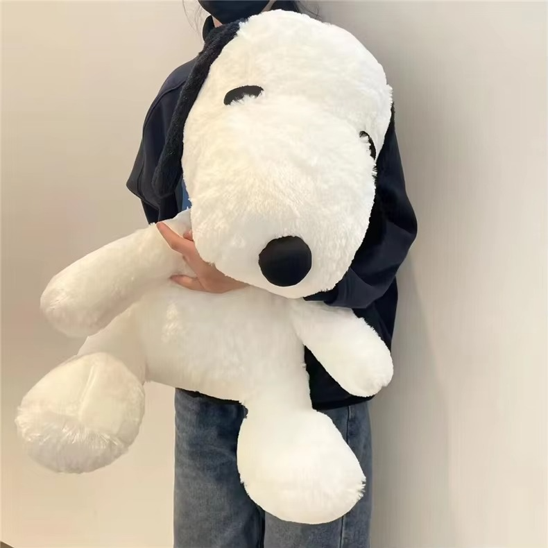 Adorable Soft Snoopy Plush Toy Cuddly Snoopy Stuffed Comfortable Hug Snoopy Plushies Cuddly Pillow Snoopy Plushie Xmas Gift Girl