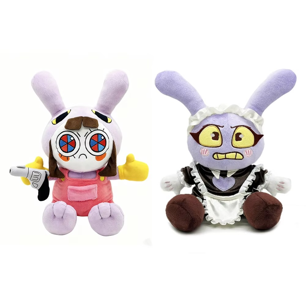 Jax-Suit Pomni Plush Toy THE AMAZING DIGITAL CIRCUS Anime Plushies Cuddly Stuffed Doll Pillow Kids Birthday Christmas Gifts