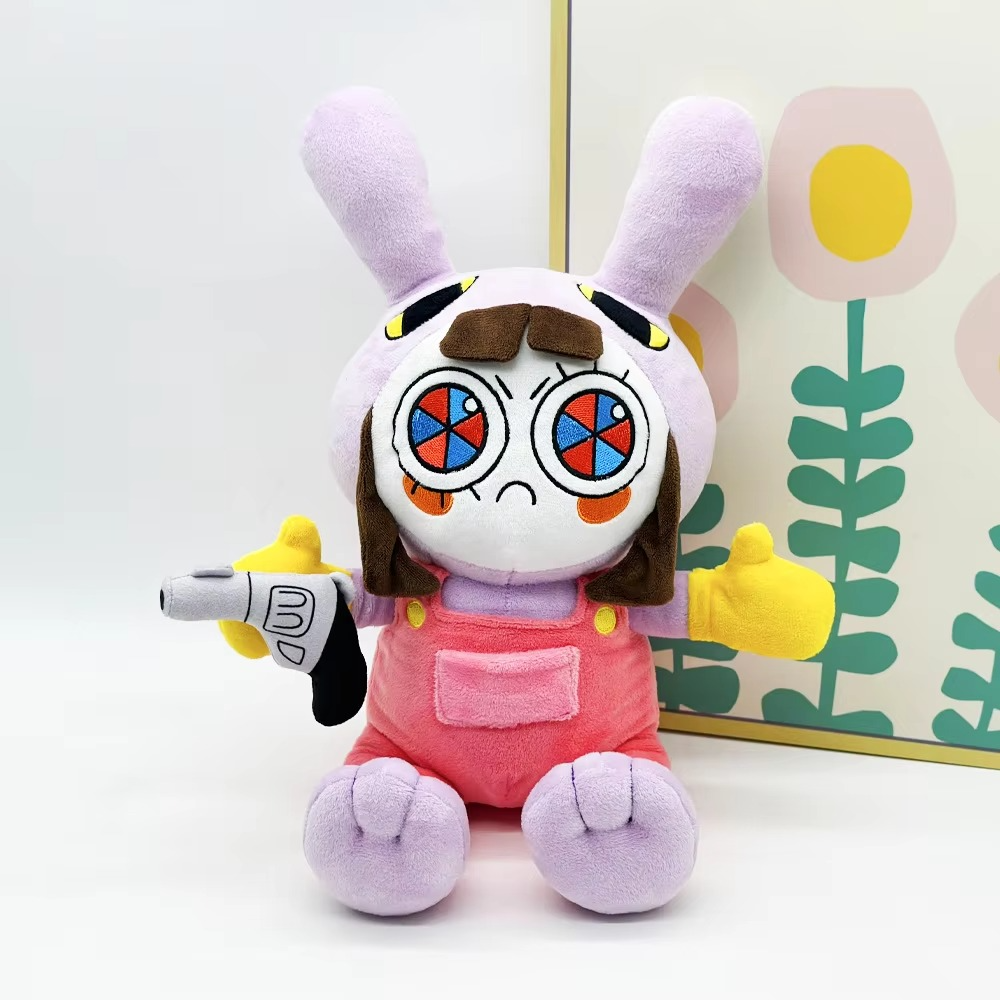 Jax-Suit Pomni Plush Toy THE AMAZING DIGITAL CIRCUS Anime Plushies Cuddly Stuffed Doll Pillow Kids Birthday Christmas Gifts