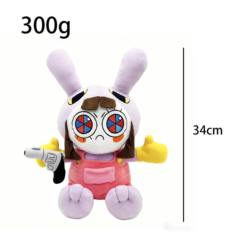 Jax-Suit Pomni Plush Toy THE AMAZING DIGITAL CIRCUS Anime Plushies Cuddly Stuffed Doll Pillow Kids Birthday Christmas Gifts