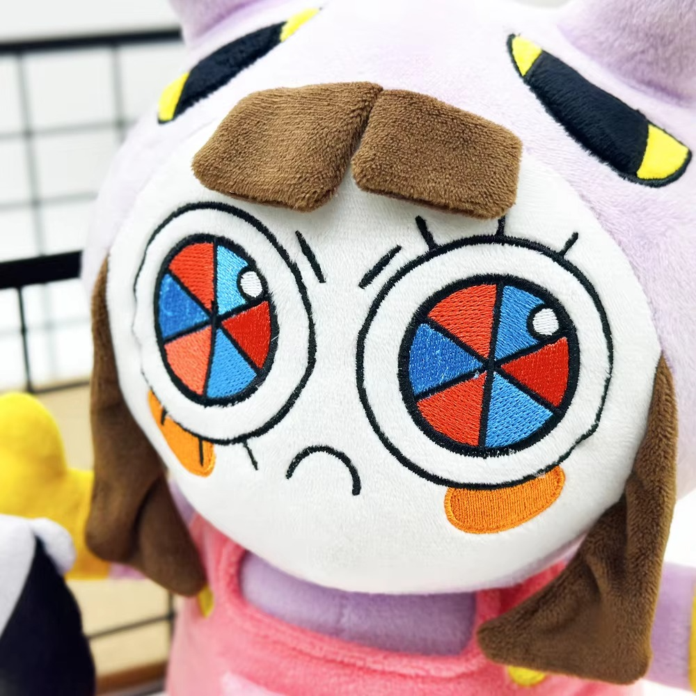 Jax-Suit Pomni Plush Toy THE AMAZING DIGITAL CIRCUS Anime Plushies Cuddly Stuffed Doll Pillow Kids Birthday Christmas Gifts