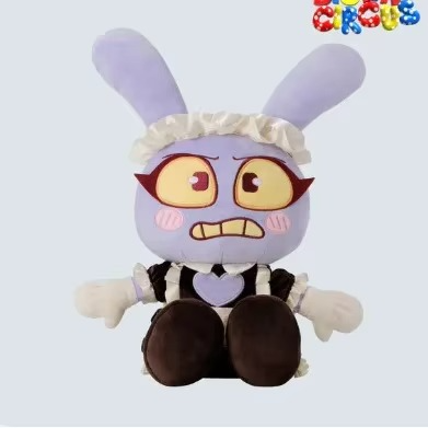 New Maid Jax Plush Dolls Cotton Rabbit Doll Soft Doll Cute Room Decoration Toys Kids Birthday Gifts 25cm