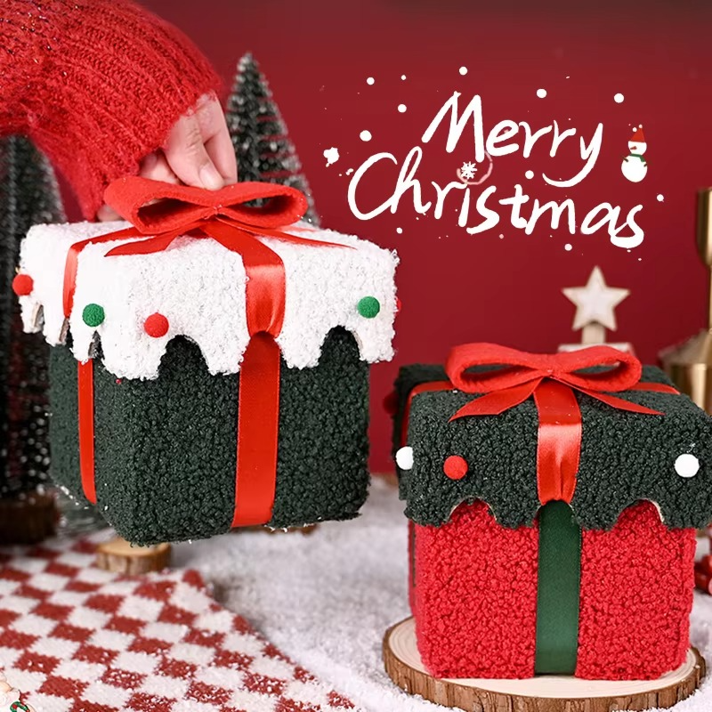 Christmas Tree Supplies Xmas Party Accessories Christmas 2025 New Year Party Gift Box Navidad Gift Packing Boxes