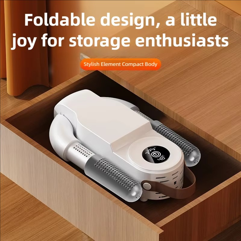 TINSOL New Foldable Touch Screen Shoe Dryer Fast Heating Sterilization Heater Socks Dryer Shoe Hot Air Deodorizing Dehumidifier