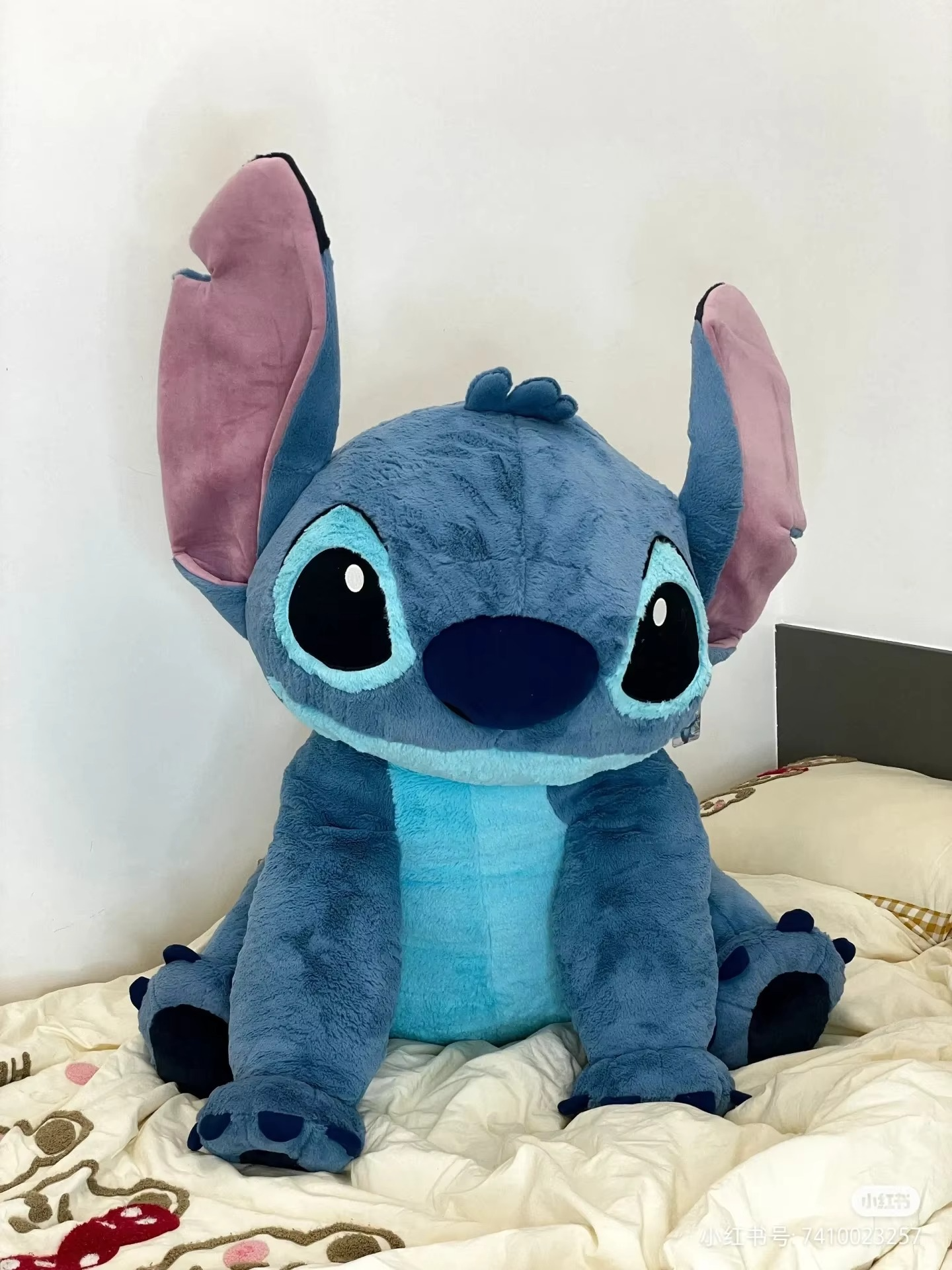 110cm Disney Giant Size Lilo&Stitch Plush Stuffed Animal Doll Cartoon Couple Sleeping Pillow Softmaterial Christmas Toys Gifts