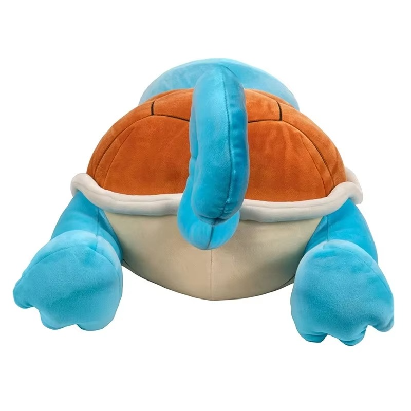 50cm Cute Pokemon Sleepy Squirtle Soft Plush Stuffed Toy Dolls Home Decor Christmas Gift For Child Kids