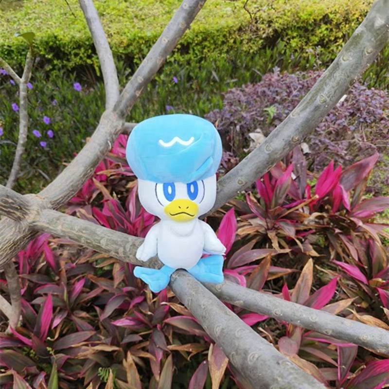 2023 New Pokemon Plush Quaxly Pokemon Scarlet Violet Stuffed Toy Home Decor Christmas Gift For Child Kids