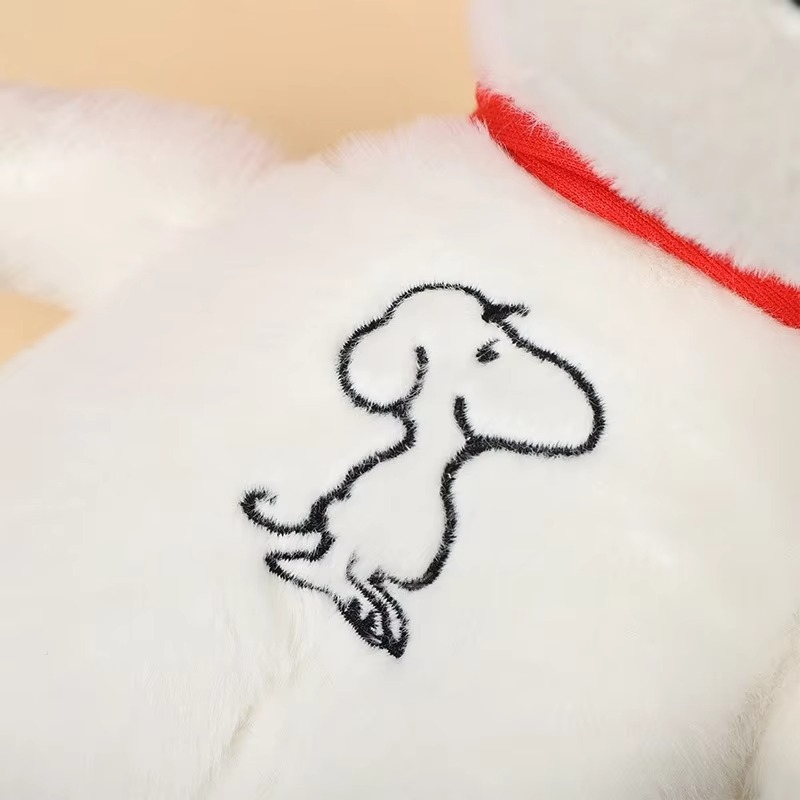 New Modes Baby Breathing Soothing Snoopy Dog Sleeping Companion Music and Light Plush Doll Toy best Christmas gift