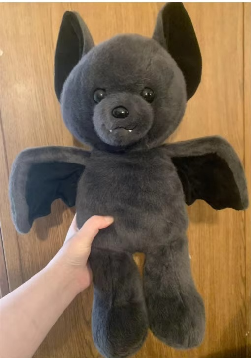 30cm Build A Bear Posable Bat Plush 2025 Accessories Doll Merch Plush Bat Toy Halloween Christmas Gift