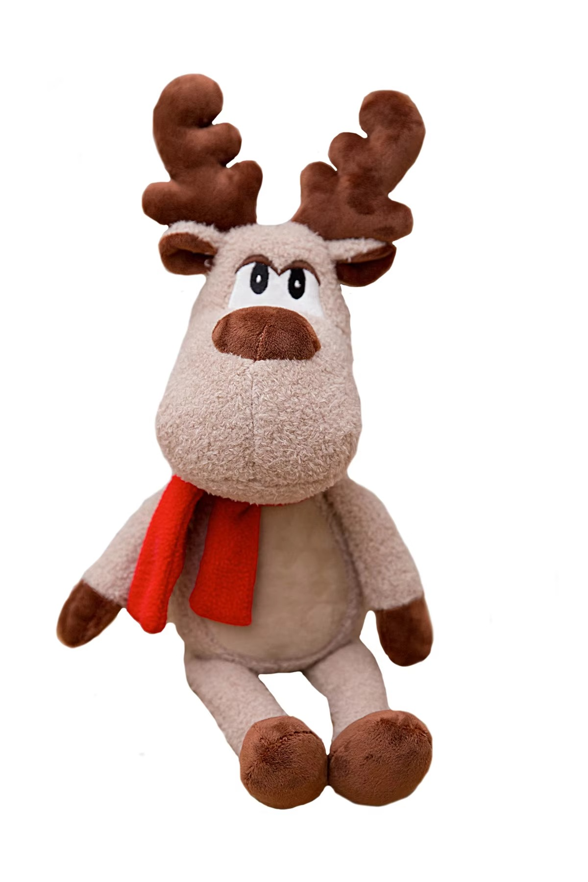 Christmas reindeer figurines of good quality office pillows machine washable for holidays home decor gifts cute interesting