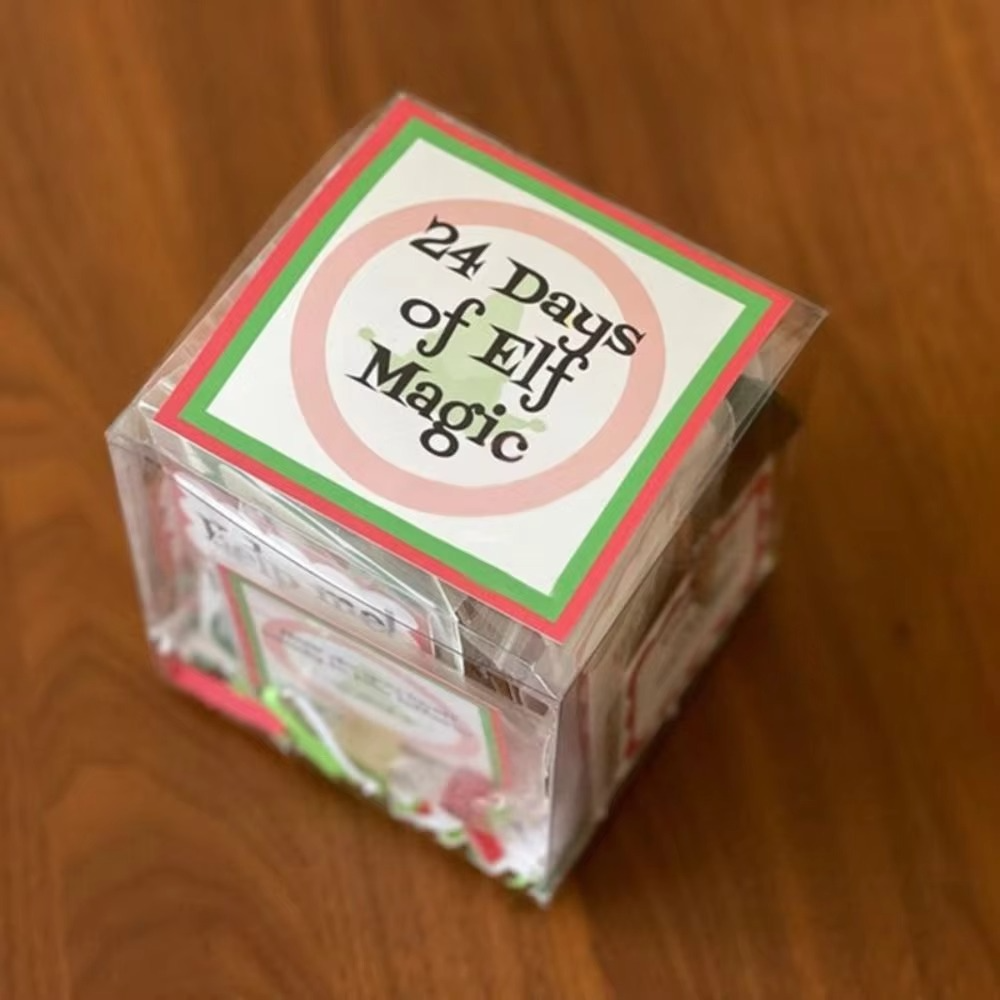 Elf Activities Elf Kit 24/30 Days of Christmas Funny Plastics Christmas Countdown Set Best Elf Pranks Elf Kit 24/30 Days Party