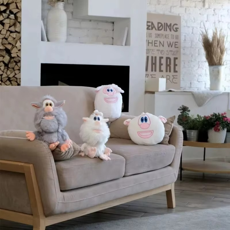 New Cartoon Booba Plush Toys Anime Stuffed Plush Soft Decoration Doll Companionship Birthday Holiday Party Christmas Gift