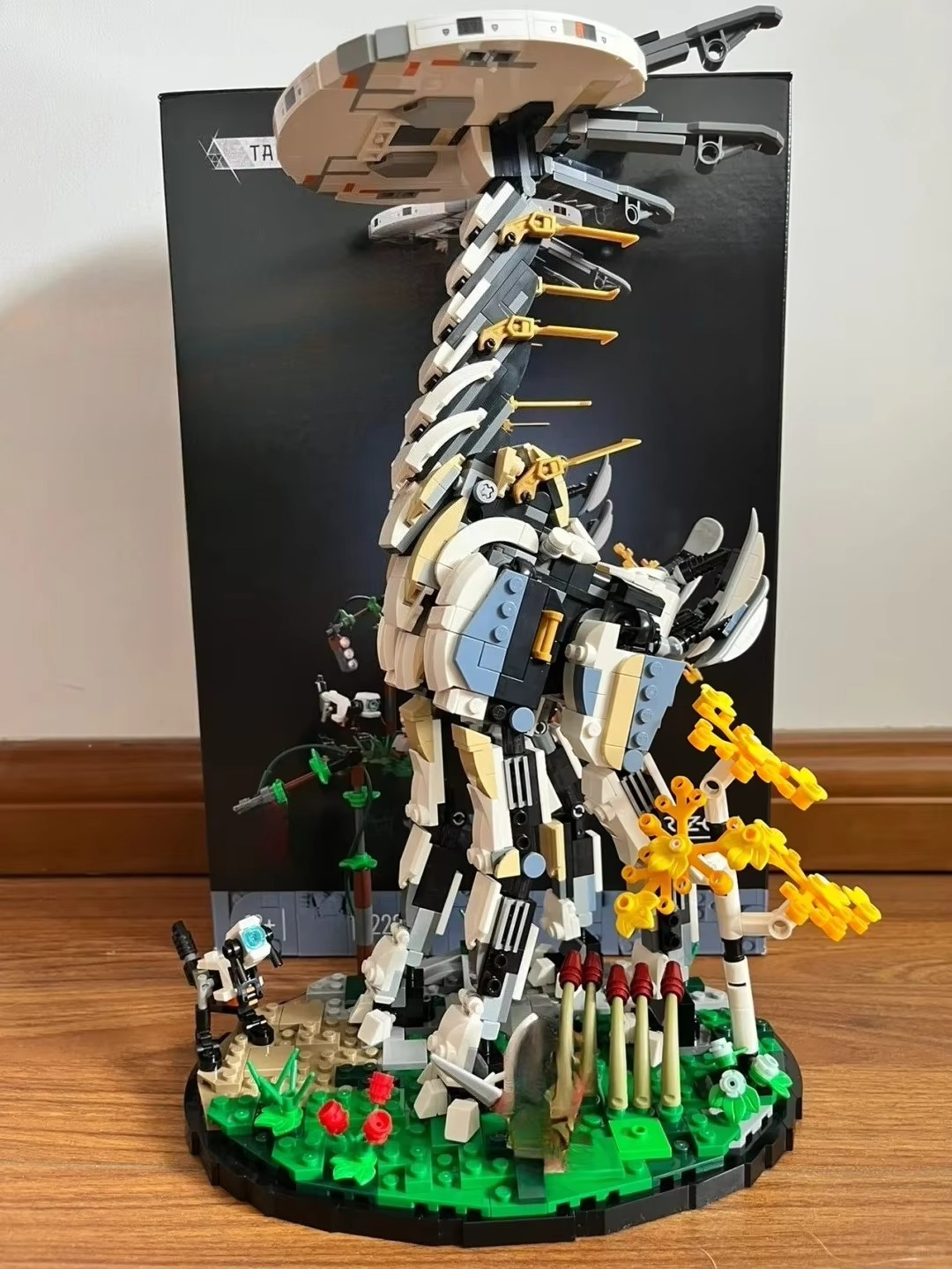 Giraffe Long Necked Beast Building Blocks Sets Compatible With Legoed Particles Suitable For Christmas Gifts 76989