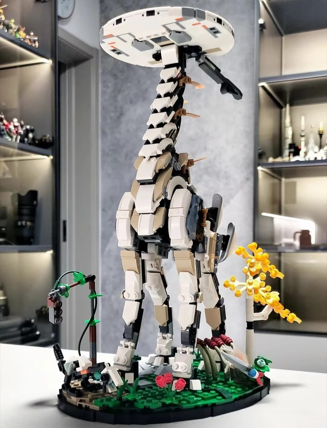 Giraffe Long Necked Beast Building Blocks Sets Compatible With Legoed Particles Suitable For Christmas Gifts 76989