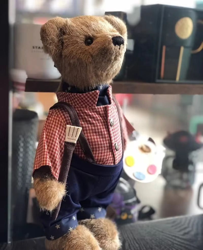 new Artist Teddy Bear Plush Toys Joint Bear Stuffed Animal plush toy stuffed animals for friend Christmas birthday gifts