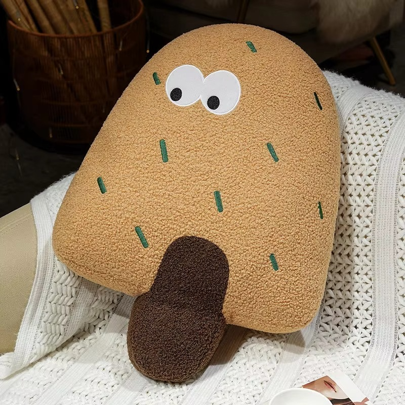 New Cute And Fun Christmas Tree Pillow Plush Sofa Pillow Office Seat Cushion Living Room Decoration