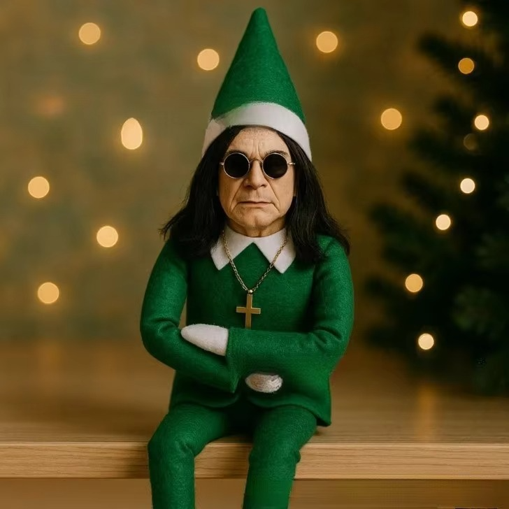 Christmas Oz Christmas Elf Doll,Christmas decoration,handmade Oz Christmas Elf Doll,suitable for family holiday party decoration